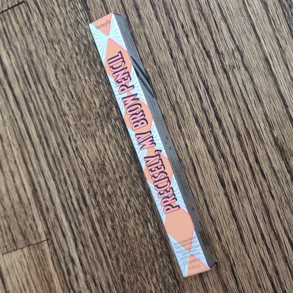 NEW! Benefit Full-Sized Precisely, My Brow Pencil (Shade 5, Warm Black-Brown)